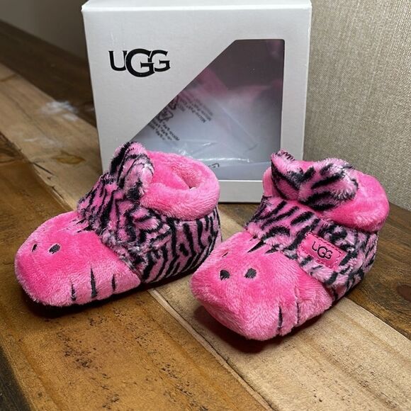 UGG Infant BIXBEE TIGER STUFFIE 04/05 12-28 Mon - Picture 2 of 6